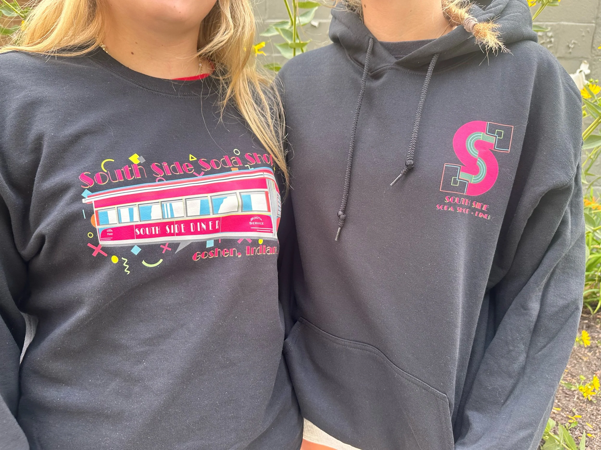 Neon Diner Hoodie — South Side Soda Shop