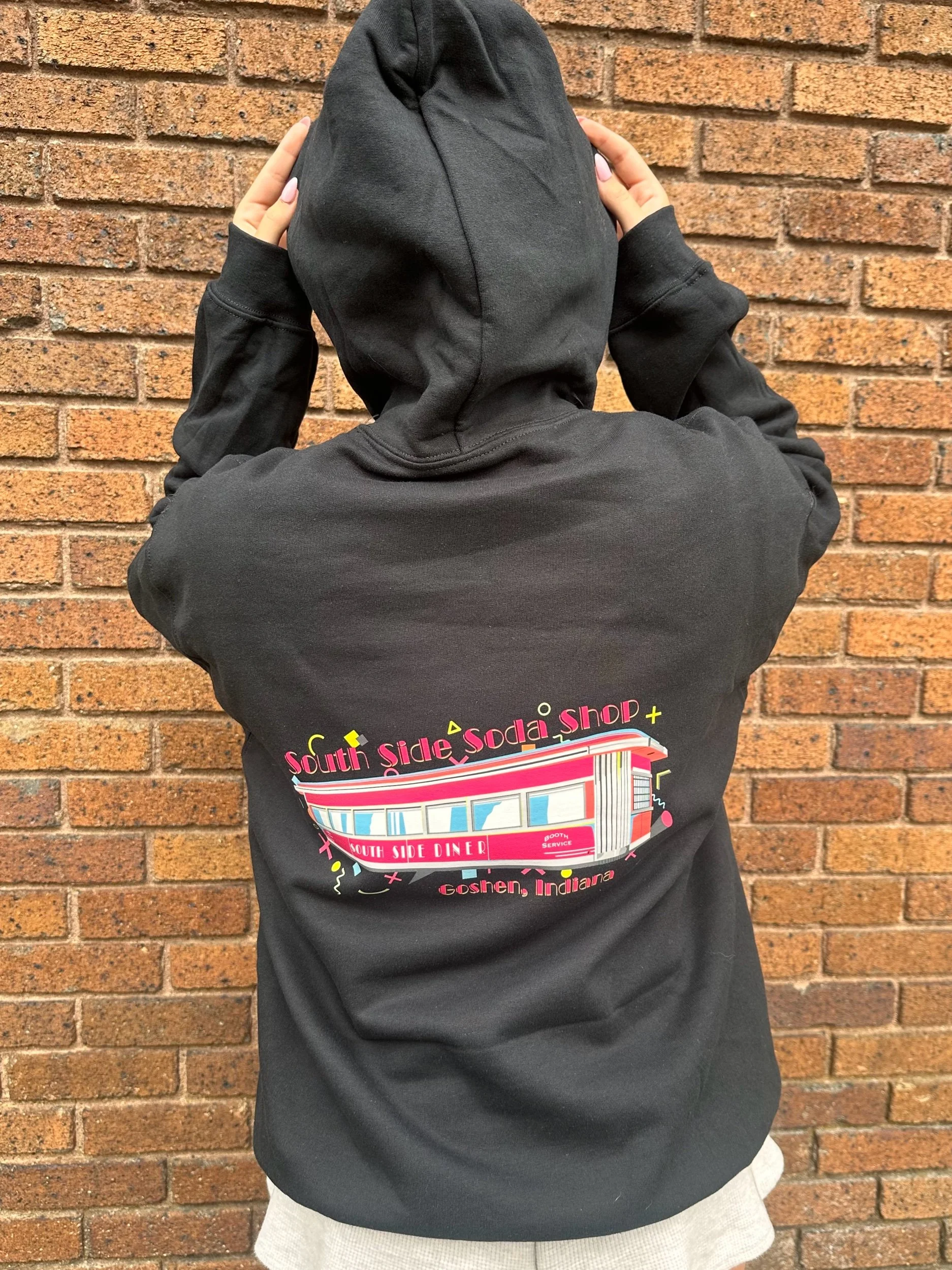 Neon Diner Hoodie — South Side Soda Shop