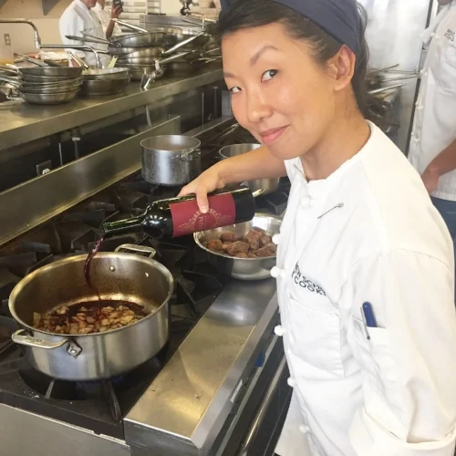In culinary school
