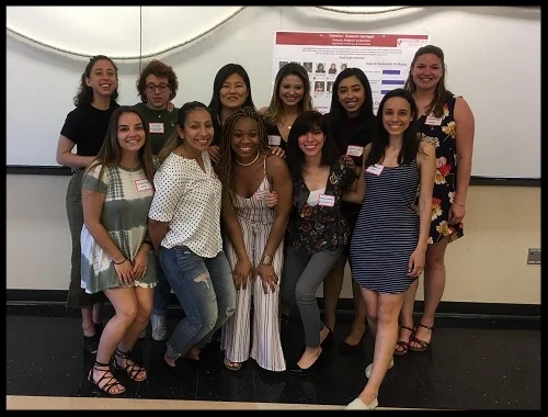 Some of the students in the program who got matched!