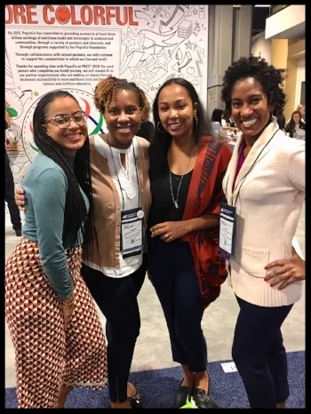 With Tamara of Diversify Dietetics and Wendy and Jess of Food Heaven Made Easy at the FNCE Expo 2018 in D.C.