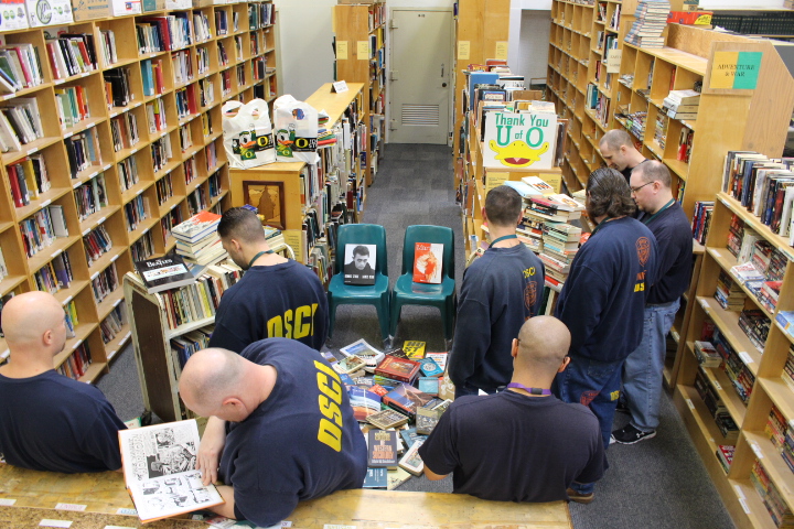 Book drive by the Prison Education Program