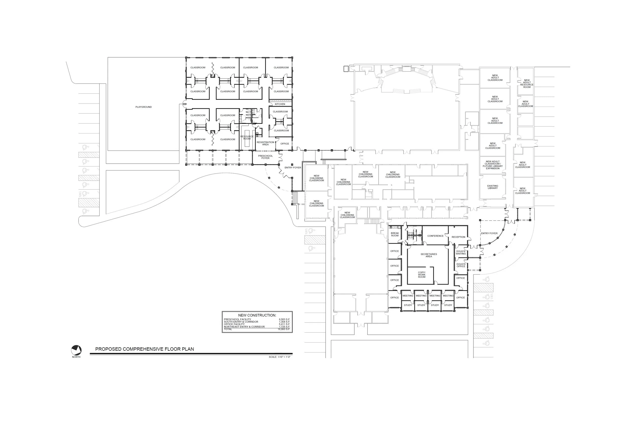 Calvary Baptist Church Master Plan & Preschool Addition