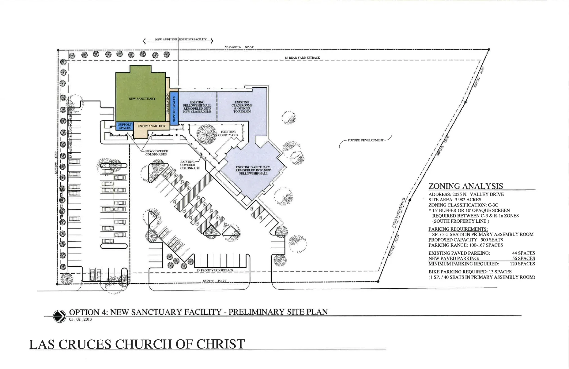 Las Cruces Church of Christ Master Plan