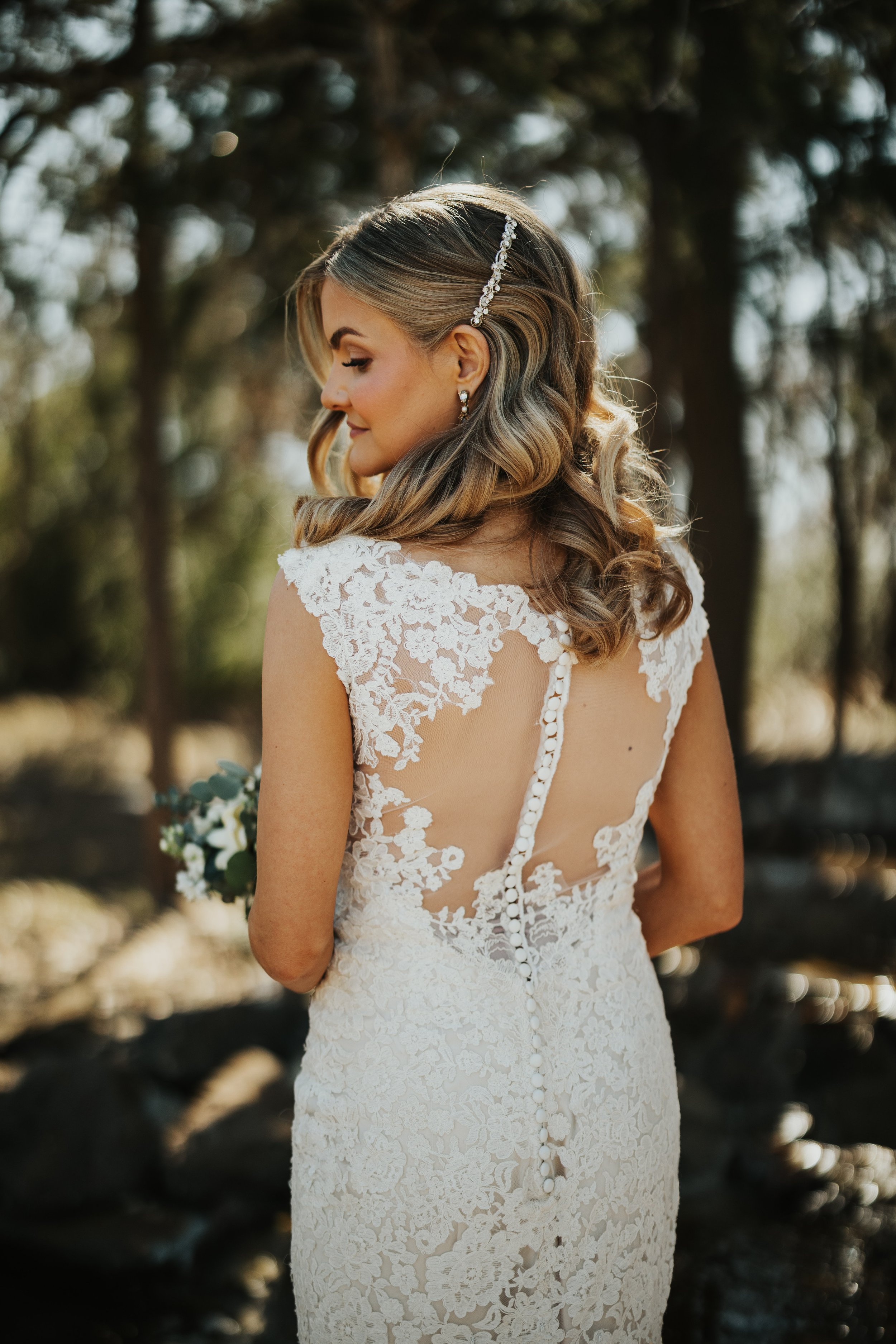 Outdoor Country Wedding Dress