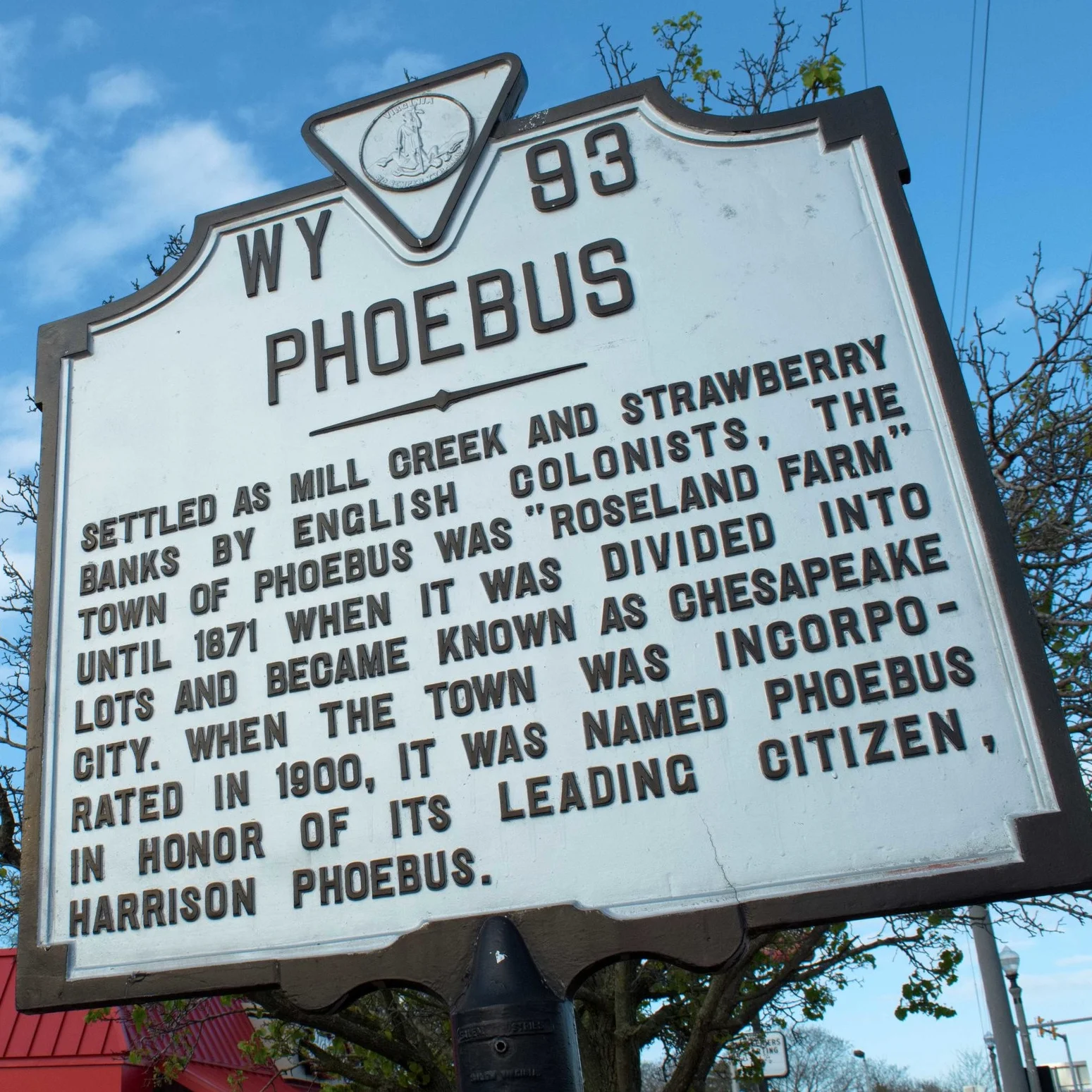History — Phoebus, Virginia
