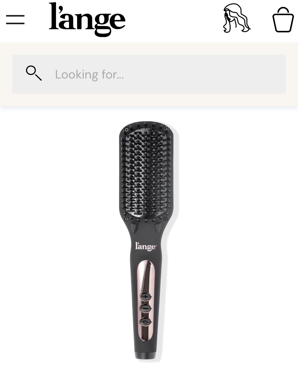 Hair Straightener Brush