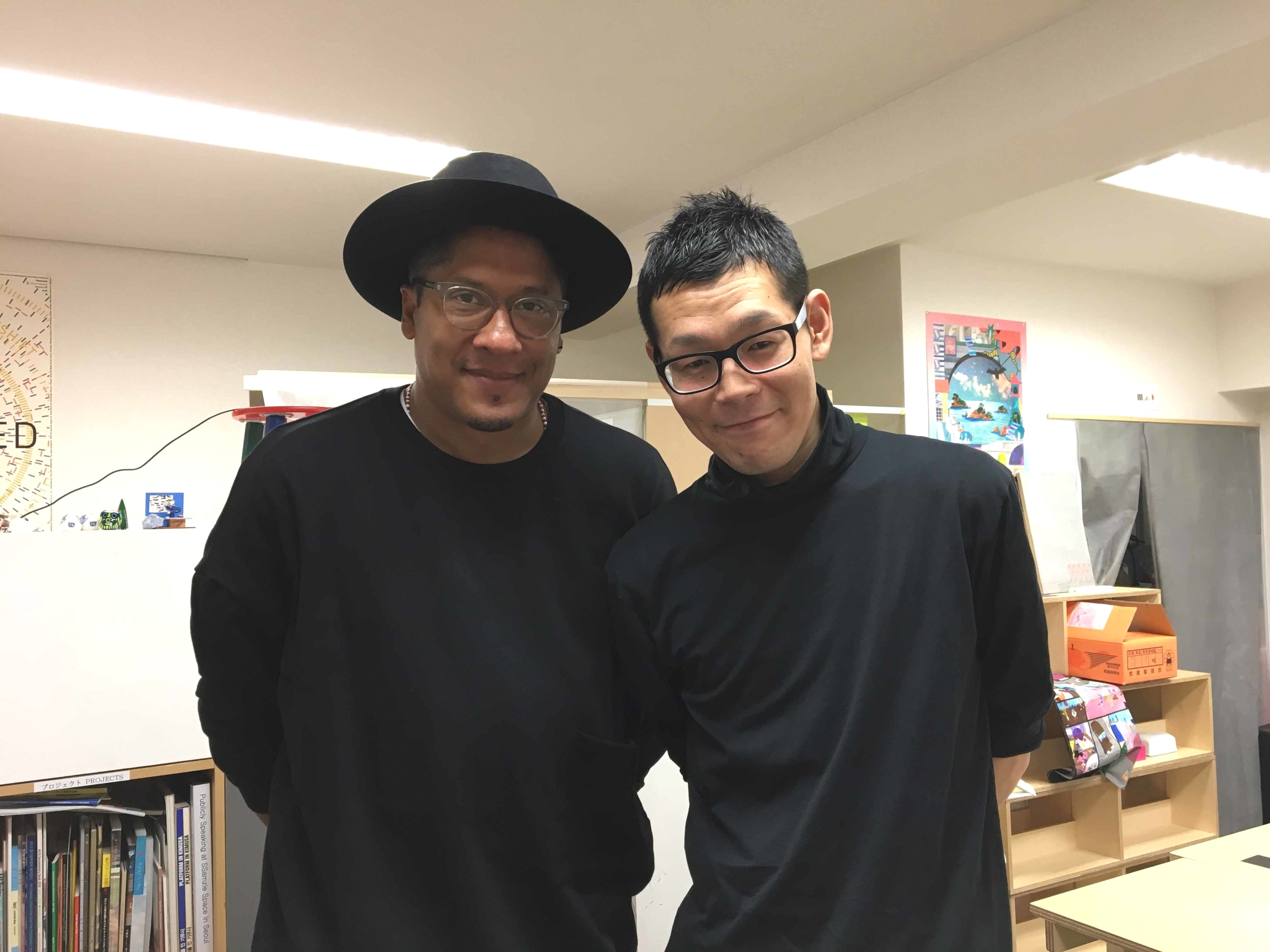 With Shintaro Tokairin