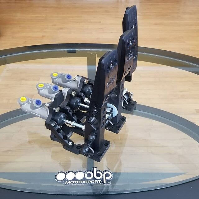 @obpmotorsport is on board yet again for #enviate 002 with their Pro Race 3 #pedalbox, featuring #dbw sensor, #brakebias, full #CNC construction, and their full line of master cylinders. 
Things may be a little slow here, but we are constantly workin