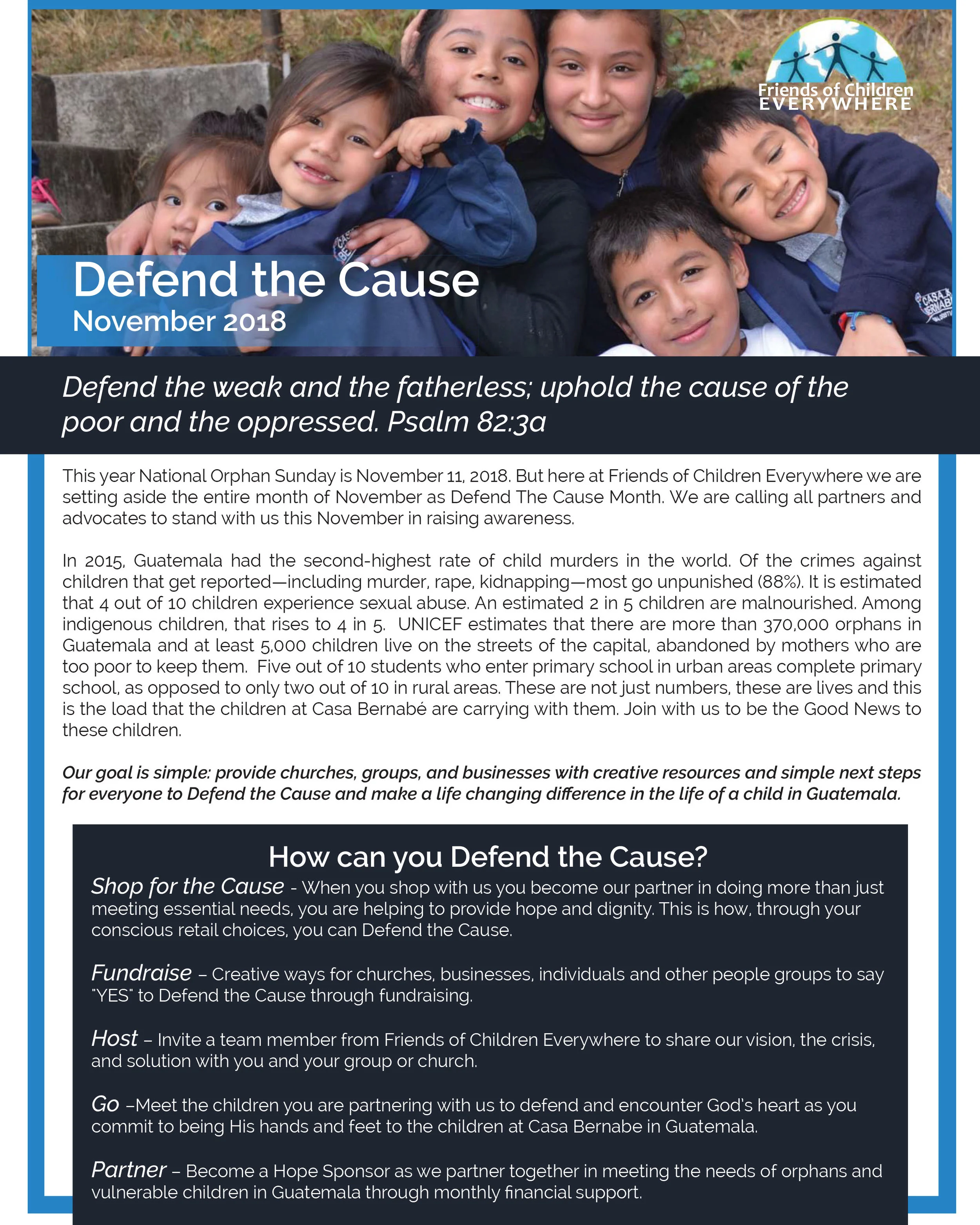 Defend the Cause