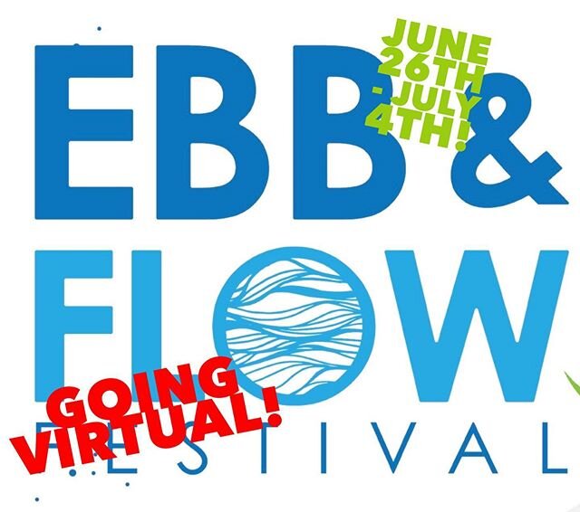 It&rsquo;s a VIRTUAL FEST starting this weekend! Our sponsor and supporter, @artscouncilgbr is hosting its annual @ebbandflowfestivalbr virtually + you can vote on Art Flow 2020 works through 6/28! Visit their website @ ebbandflowbr.org for all the d