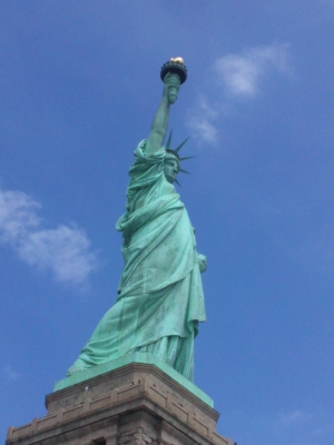 Statue of Liberty photo by Nina Fazzi
