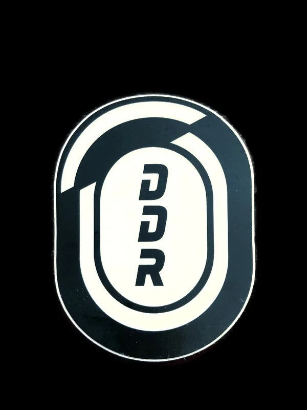 DDR Track Logo Sticker