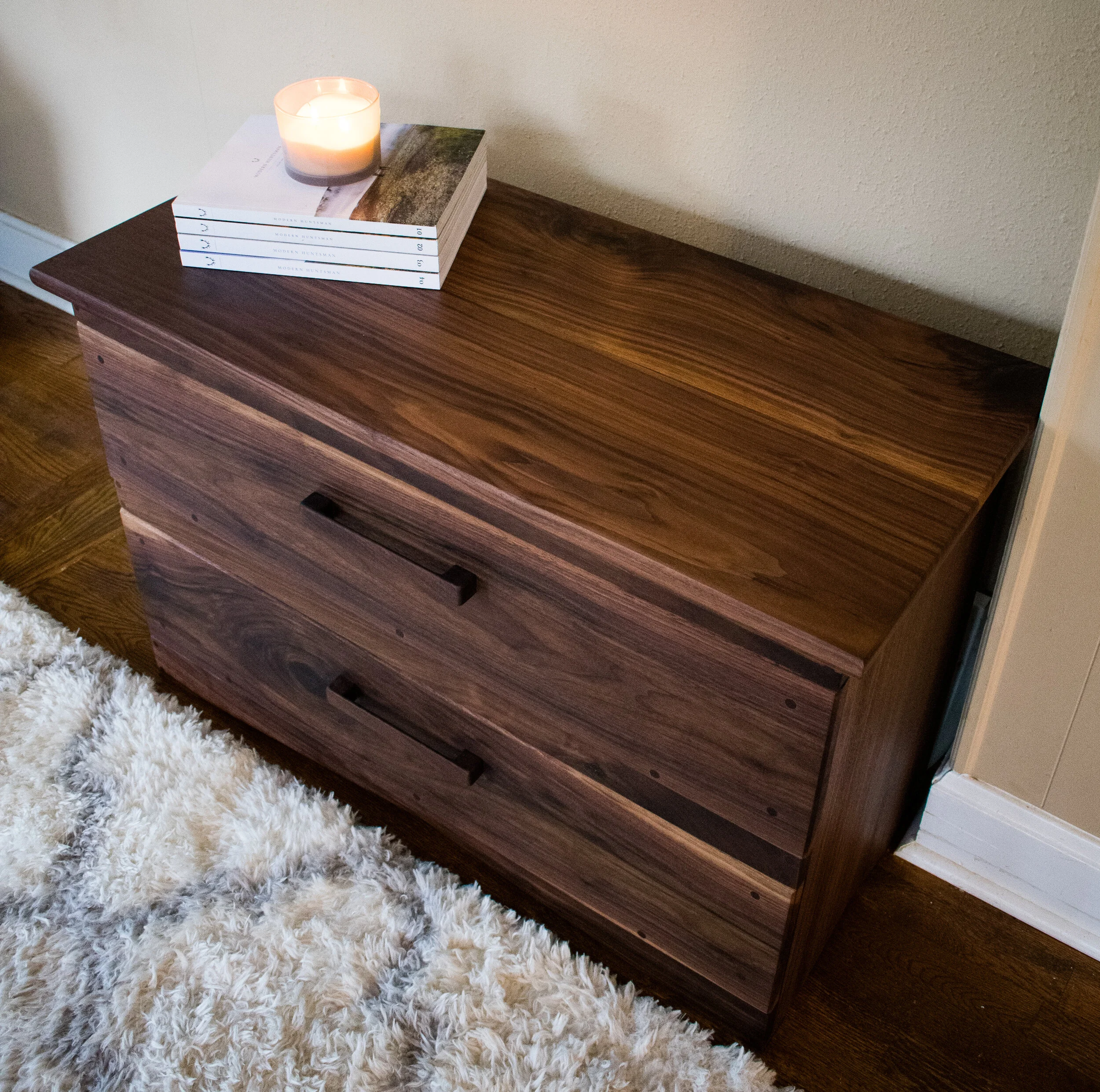 Small Walnut Dresser (Sassafras Collection)