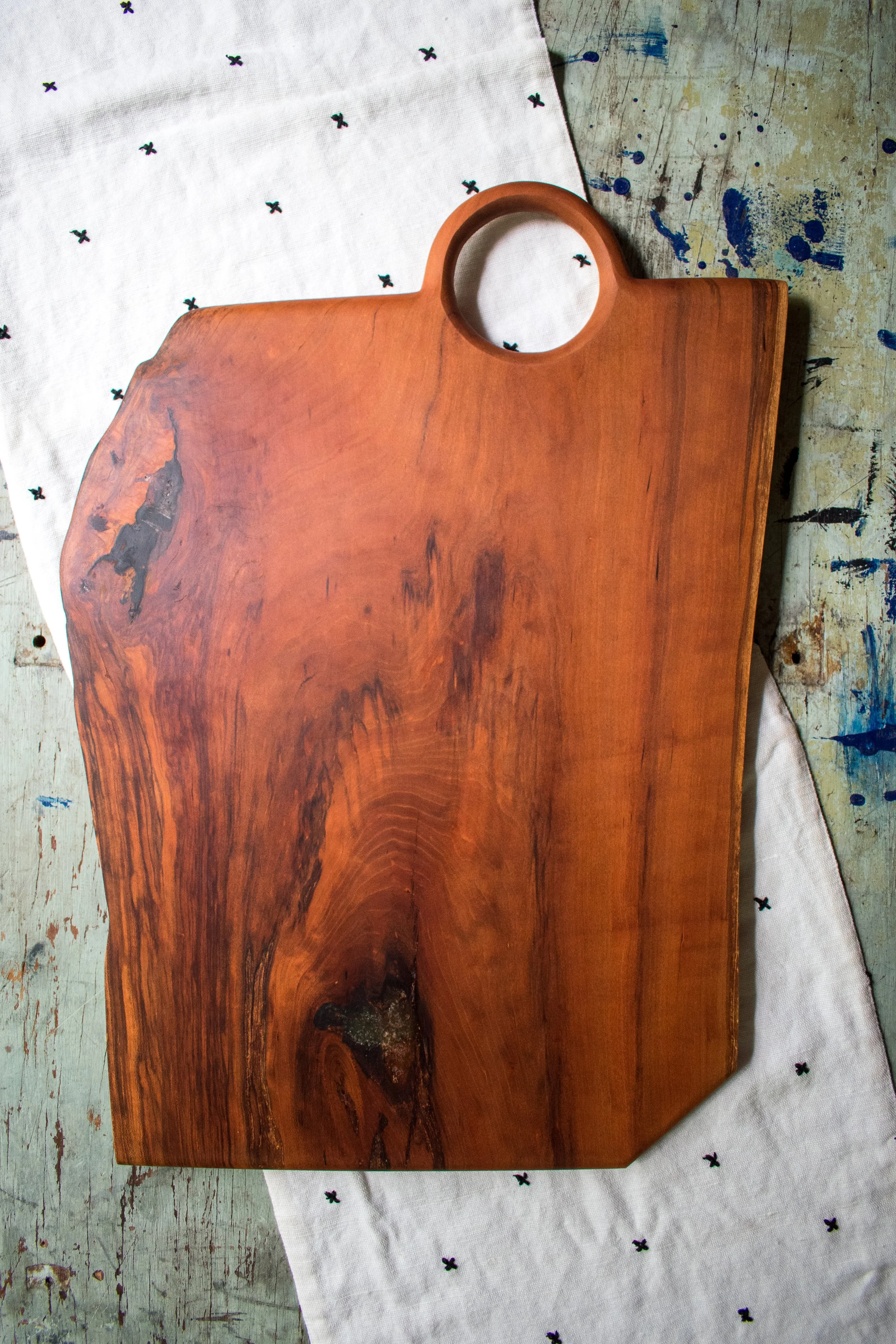Live Edge Charcuterie Board (Cherry)
