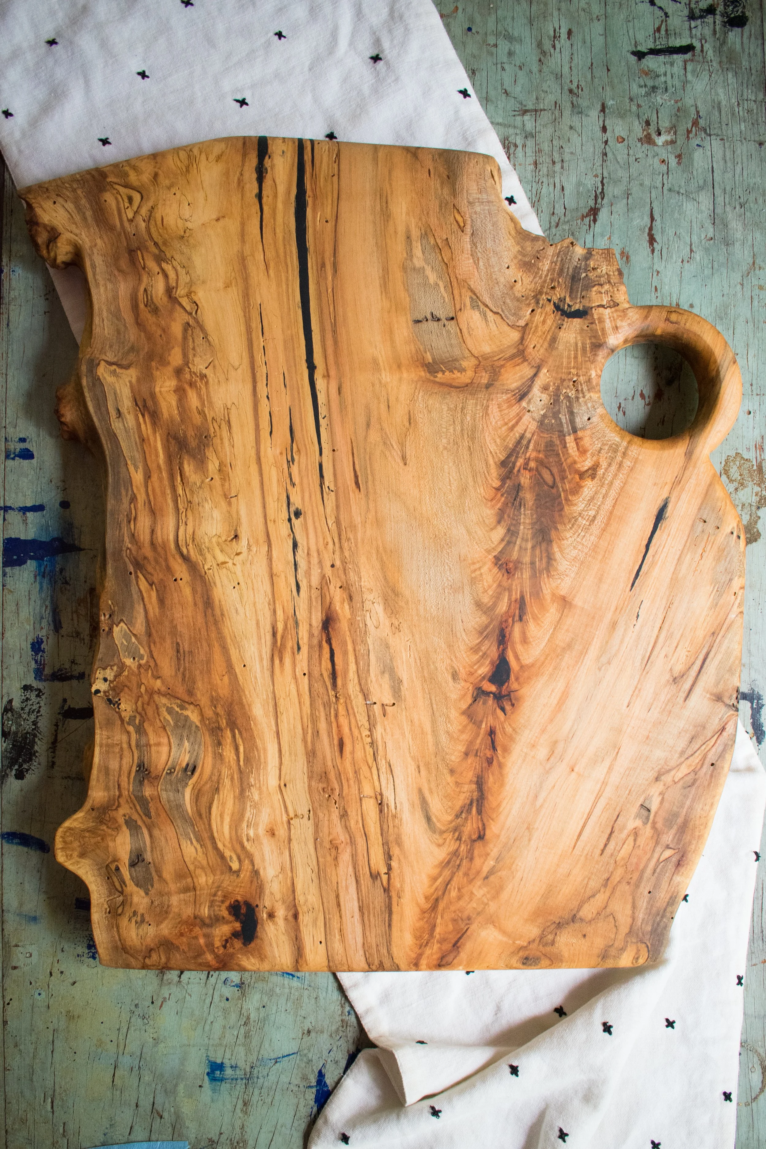 Live Edge Ambrosia Maple