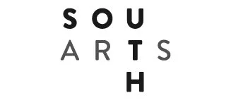 Logo reading 'SOUTH ARTS' with the words arranged in a cross pattern.