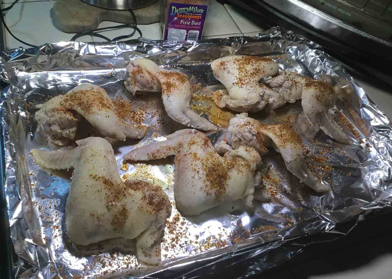 GrannyKeto.com Recipes: Chicken Wings prepared