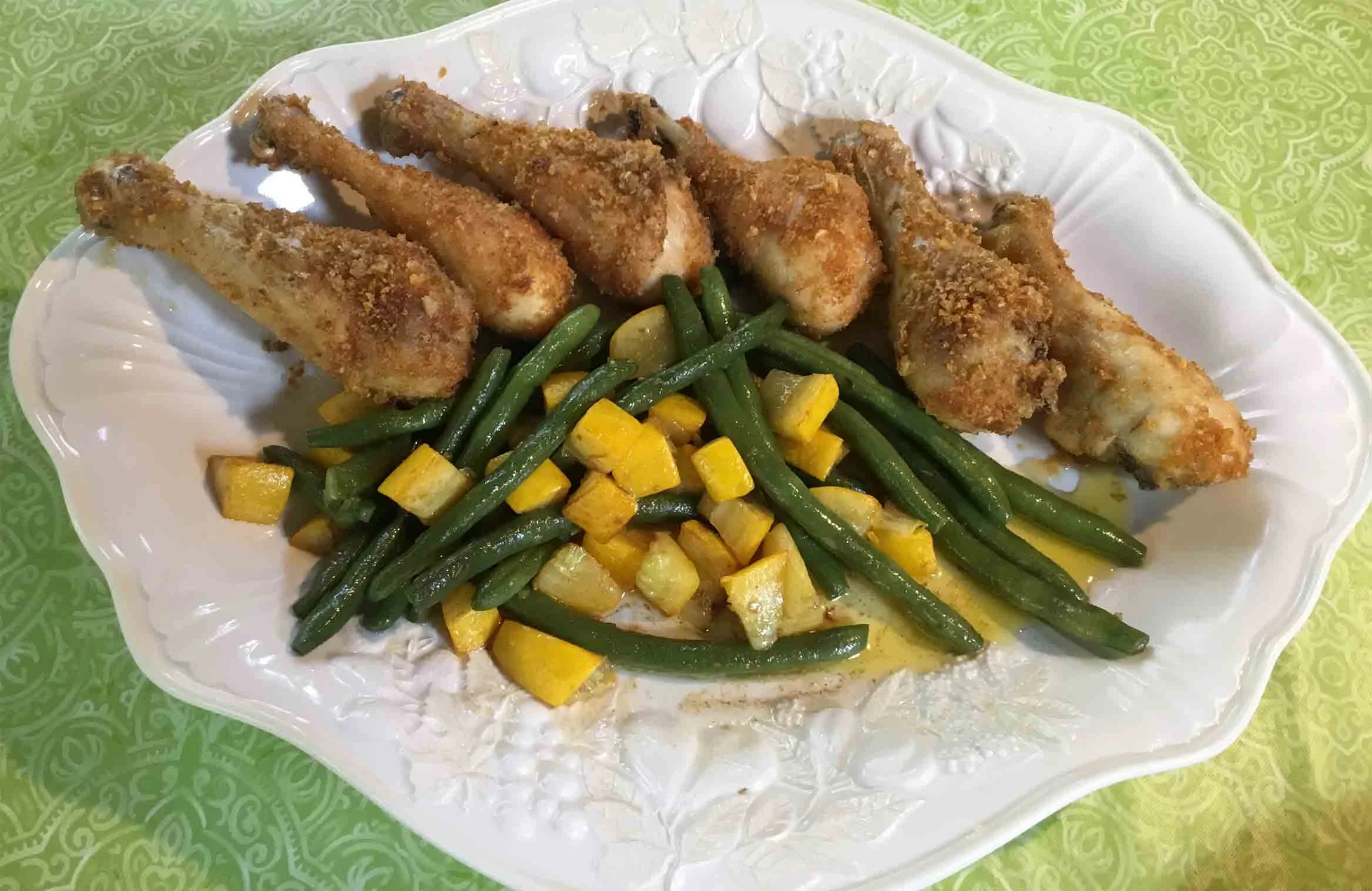 GrannyKeto.com Recipes: BBQ Oven-Fried Chicken