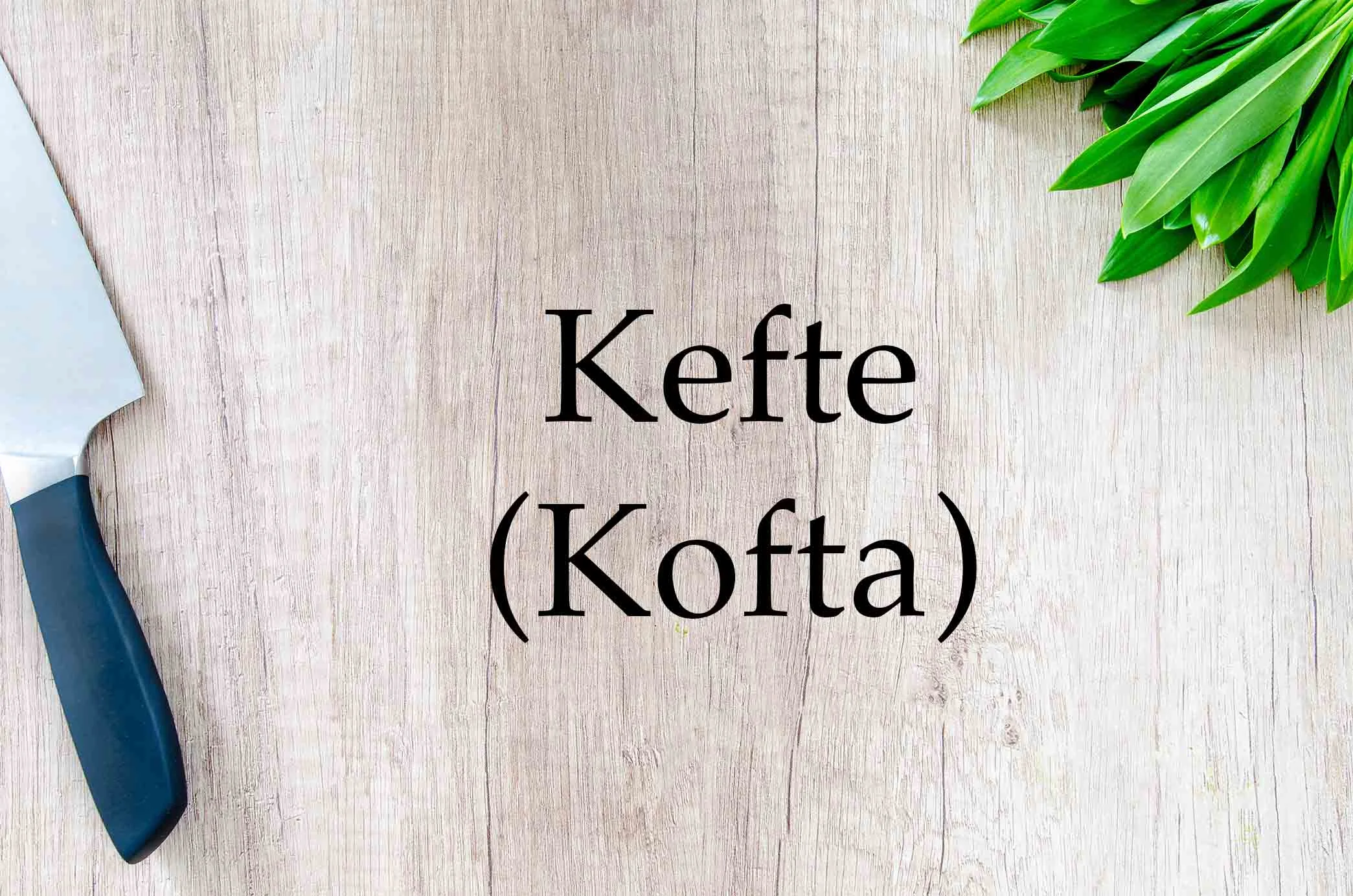 GrannyKeto.com Recipes: Kefte (Kofta)