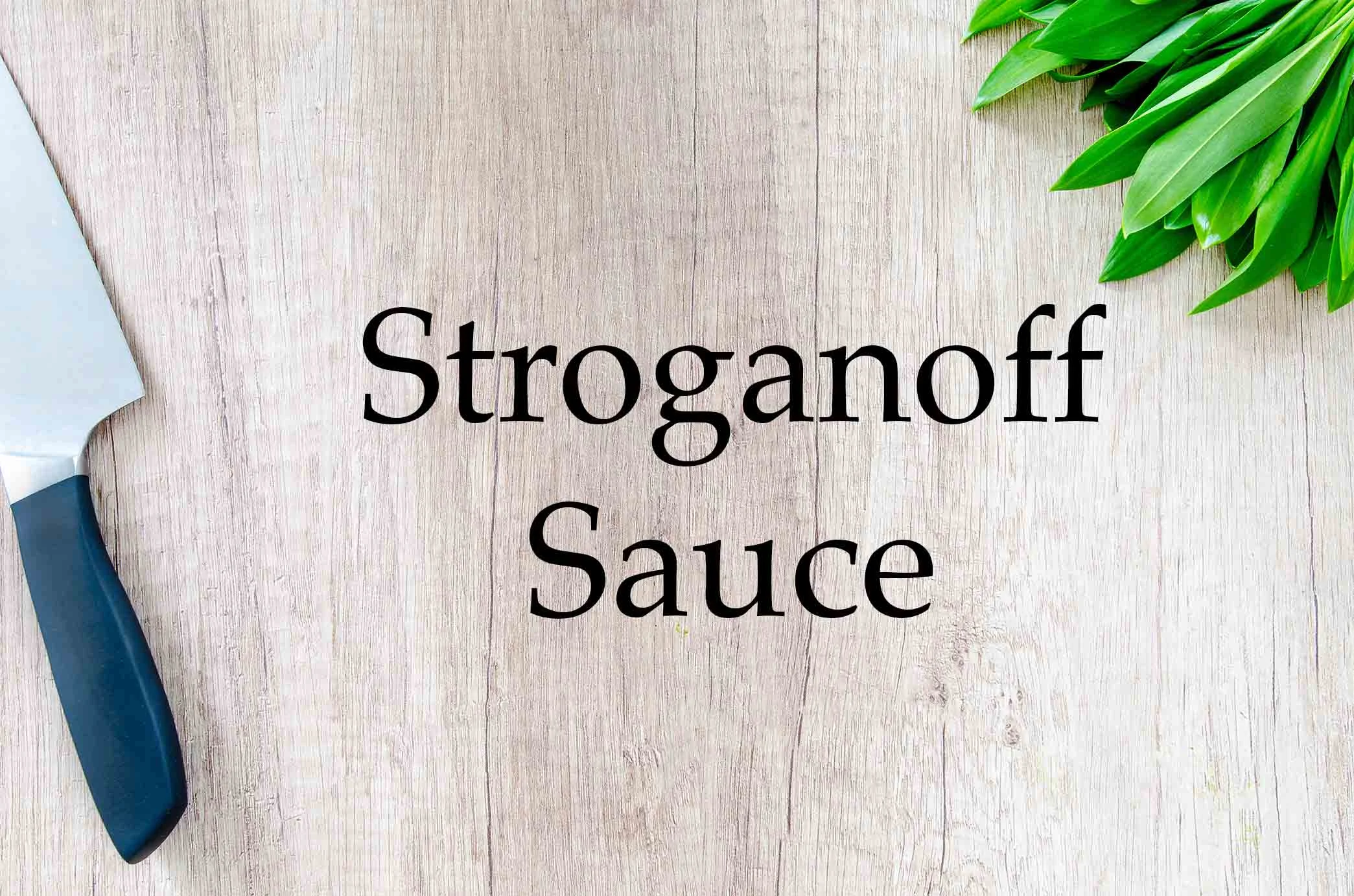 GrannyKeto.com Recipes: Stroganoff Sauce