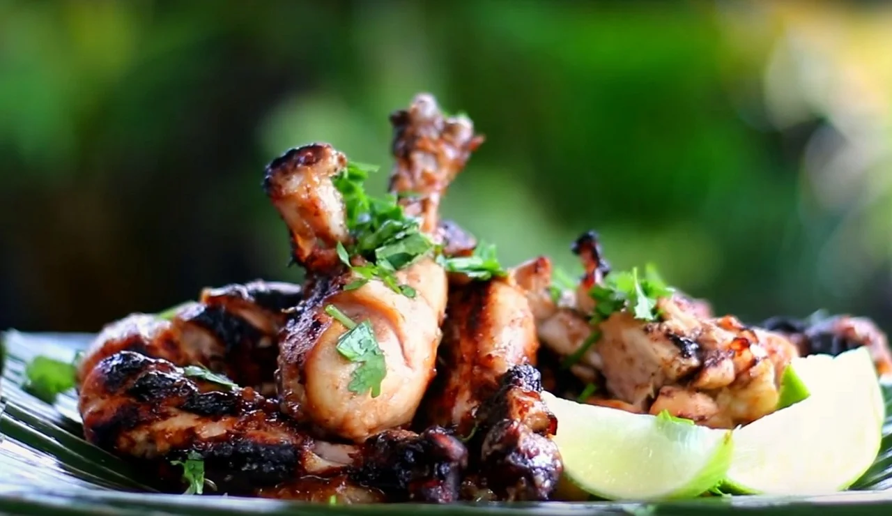 GrannyKeto.com Recipes: Grilled Peanut Butter Chicken