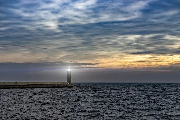 Don’t question the ocean and the sky. Just find your light and go towards it.