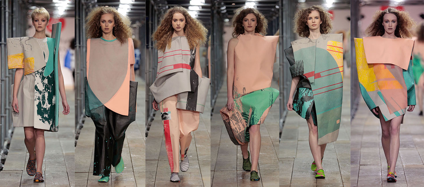 Hanh Nguyen, BFA Fashion Design / Emily McCarty, BFA Textile Design