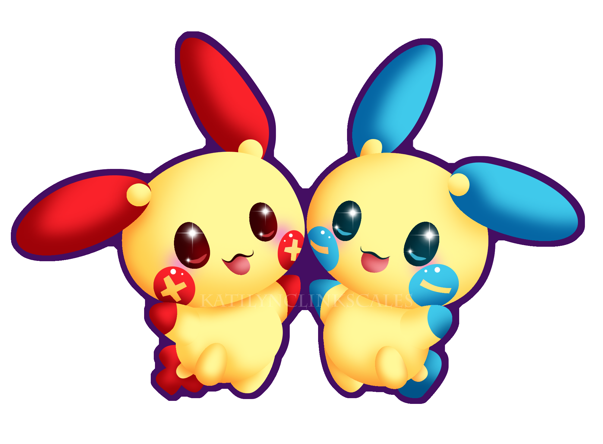 311/312 Plusle Minun