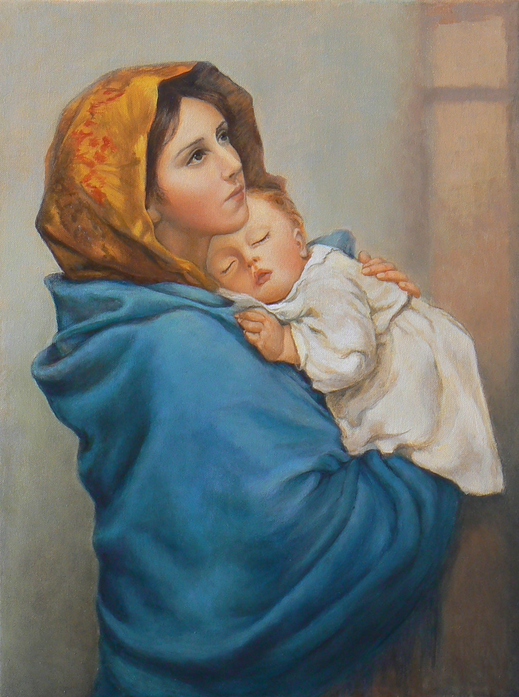 After "The Madonnina" by Roberto Ferruzzi