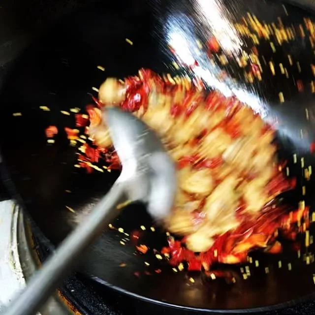 Spicy Fried Chicken!! Taste of Sichuan! #spicylovers🔥 #superhotfire #authentic💯 #musttryfood#foodlover😍 #tongueheaven @chamate_akl