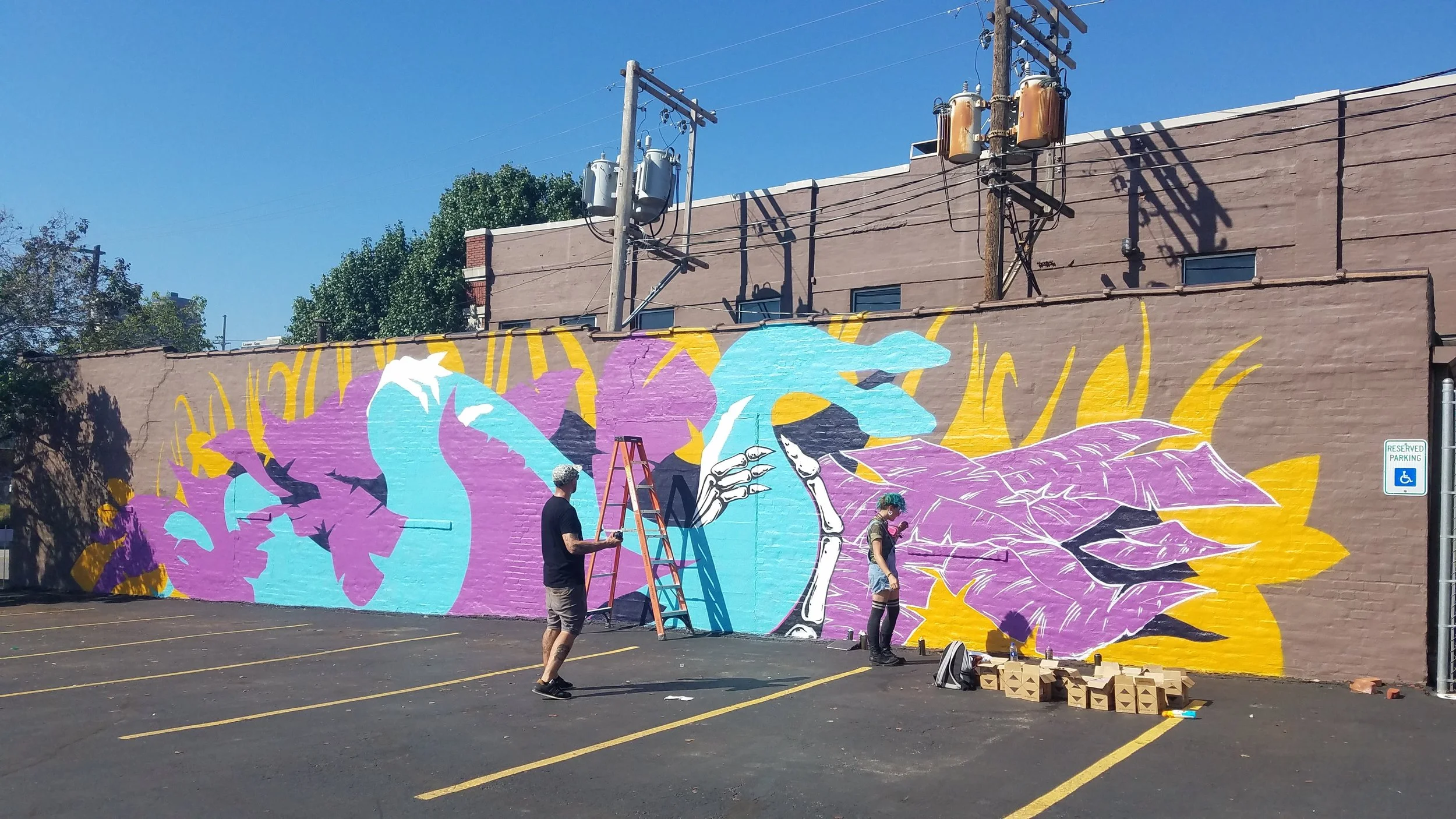 Phybr &amp; Cora Painting