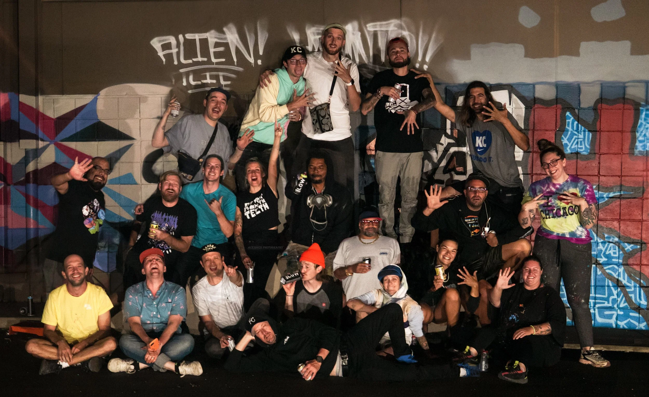 Group Photo with all the Participating 2021 Artists