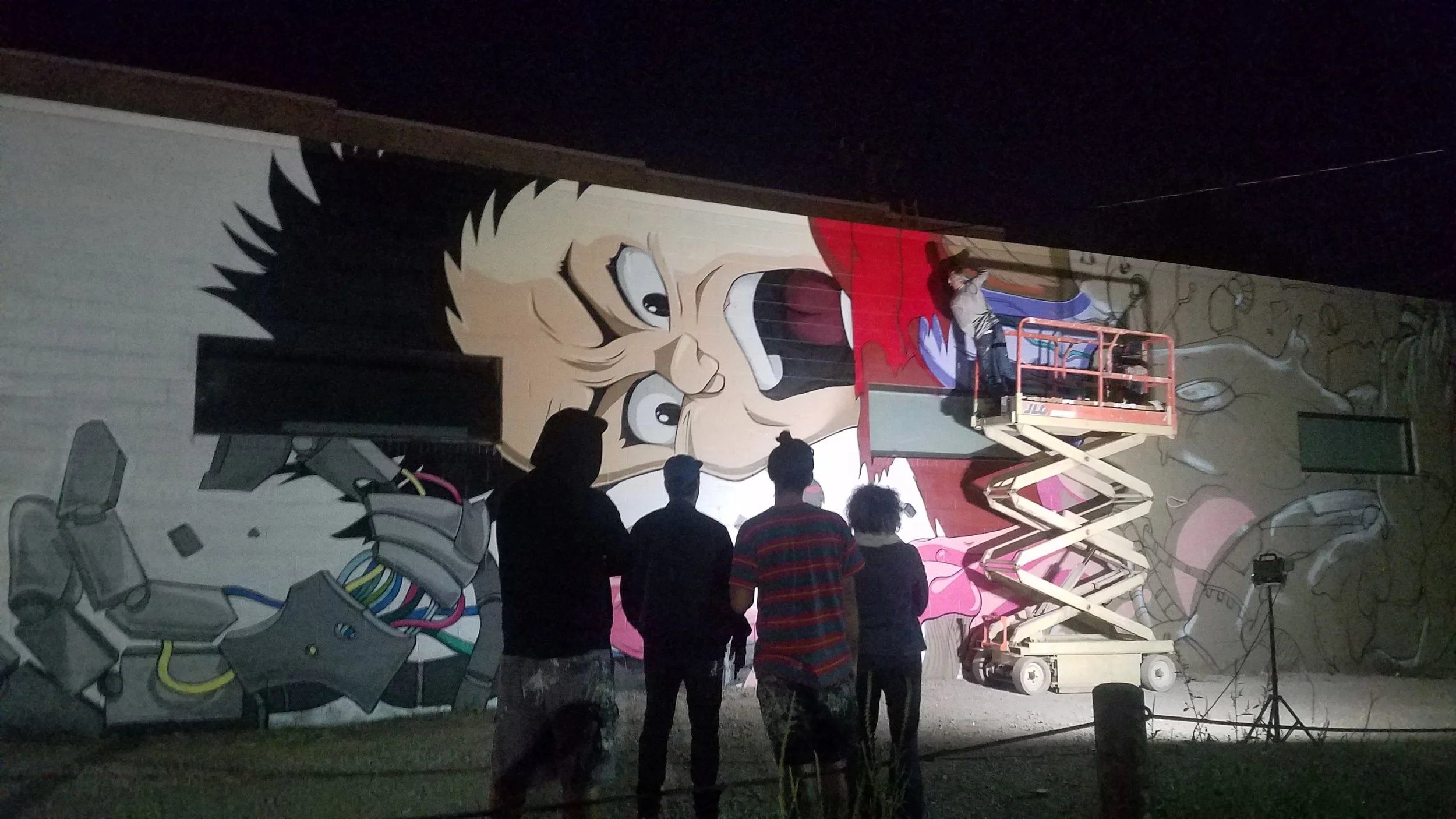 Painting At Night