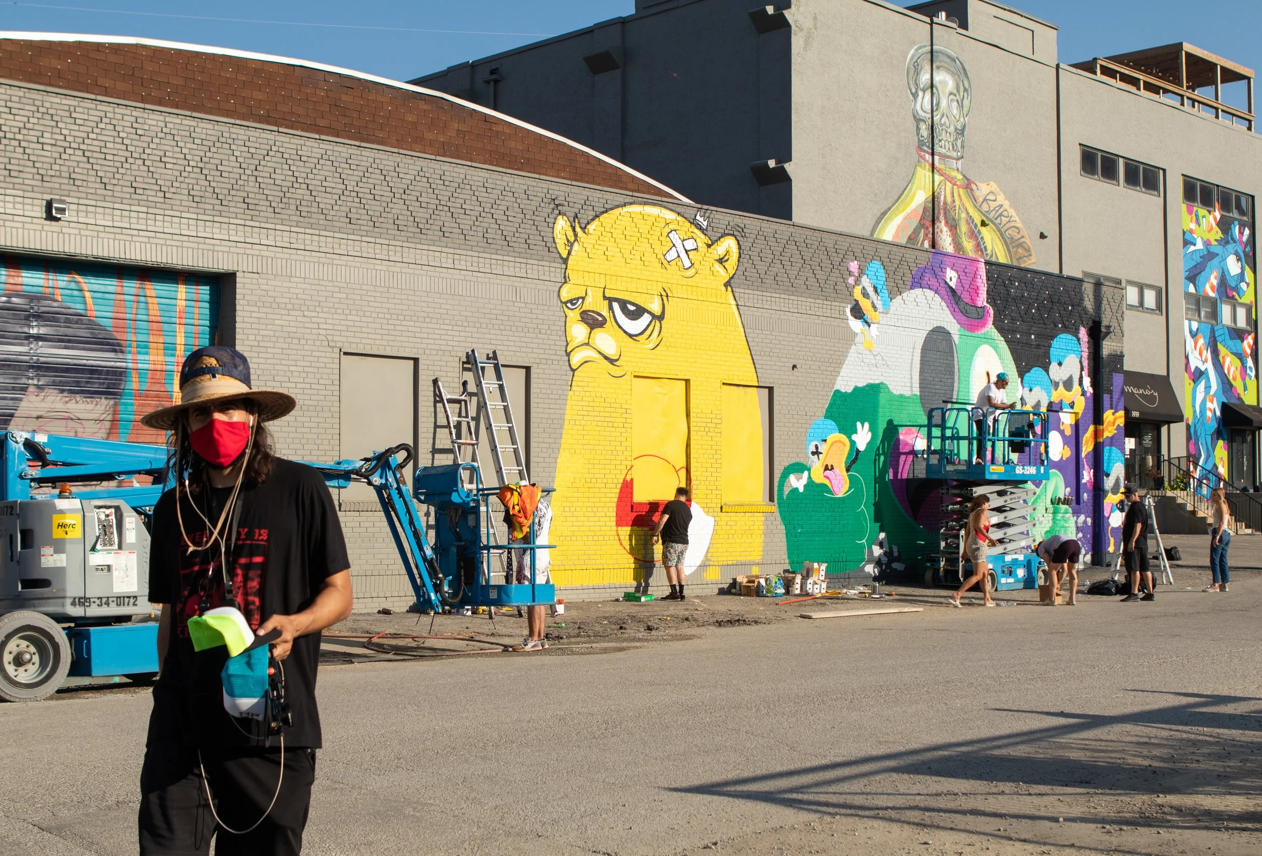 Sheppa Documenting Murals