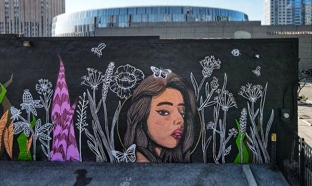  Painted as part of a collab with Phybr &amp; Skela at From The Earth downtown, during SSMO 2021. 