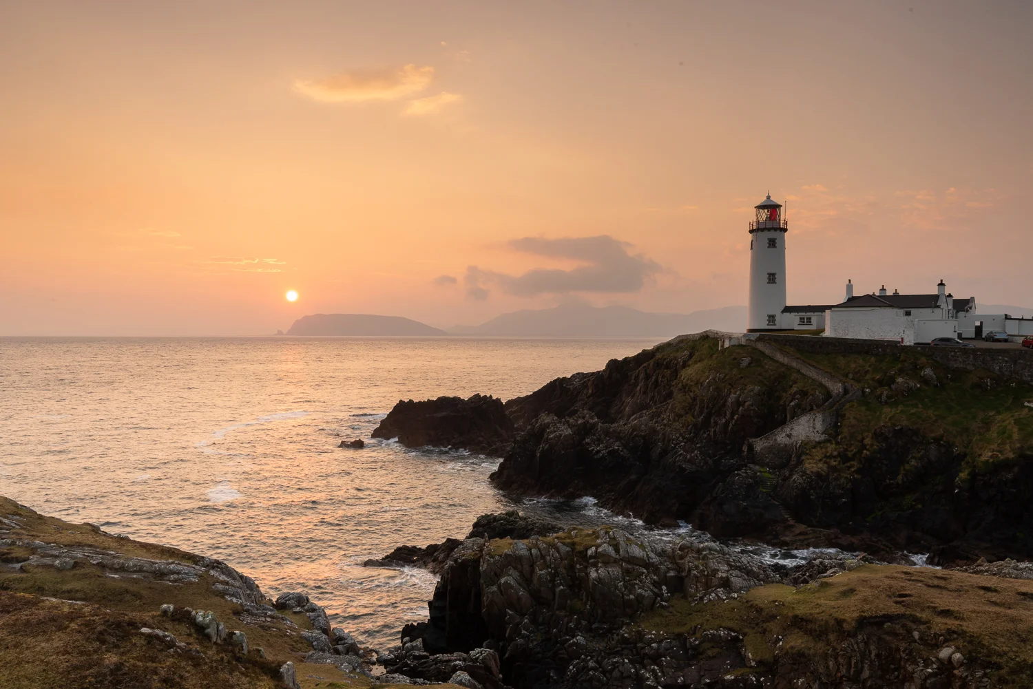 Having the campervan enabled an over night stay at fanned head, donegal