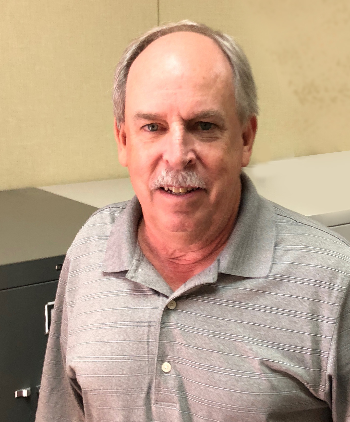 Mike Harris of M&S Graphic Arts