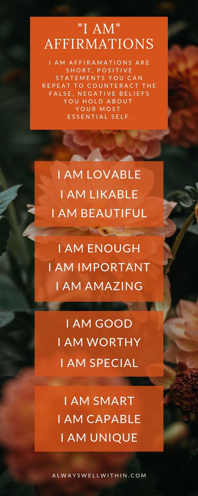 How To Heal Your Heart And Mind With The Best I Am Affirmations Always Well Within