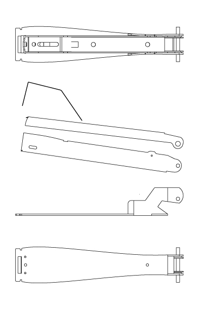 Solidworks replication of the internal parts of stapler 