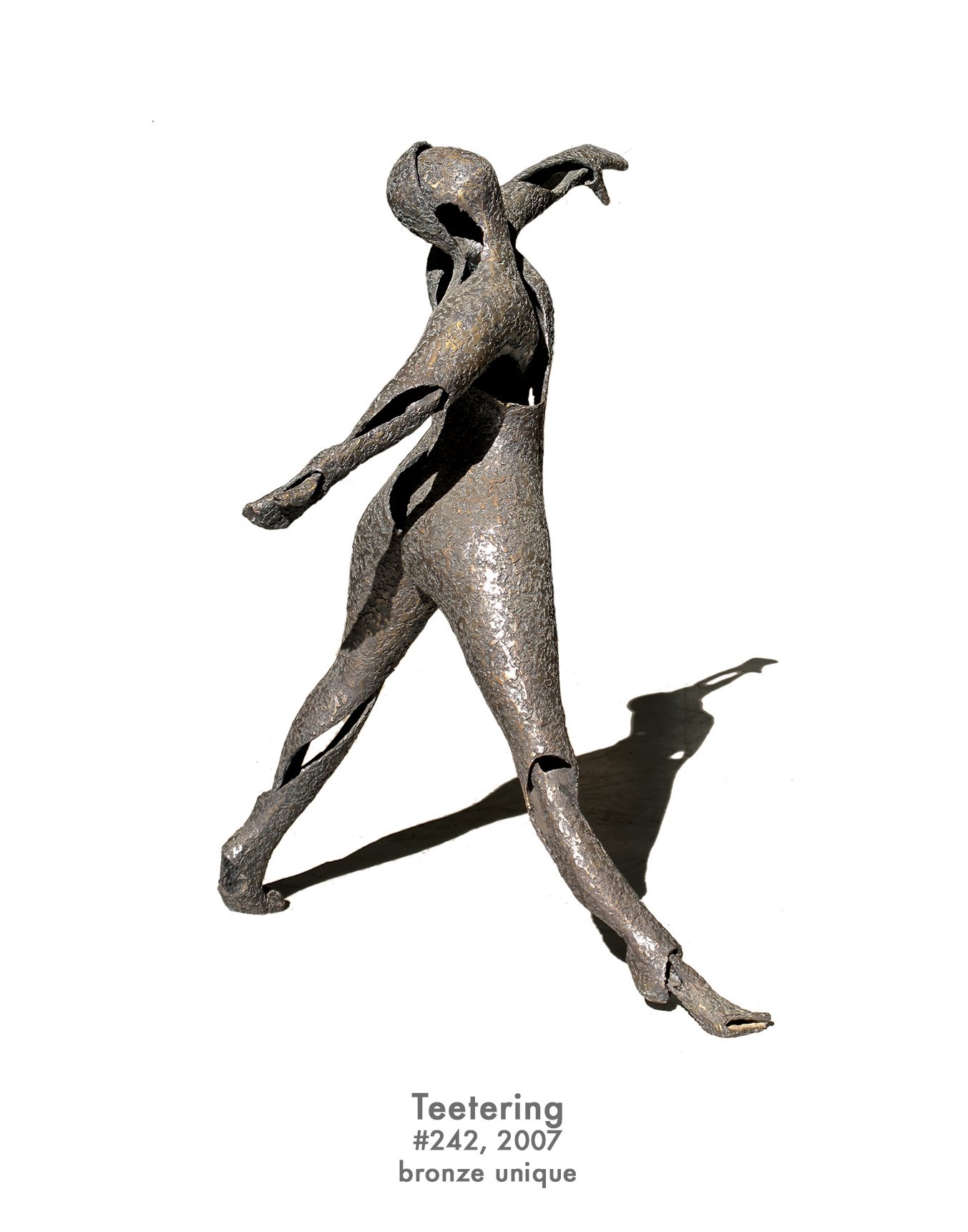 Teetering, 2007, bronze, #242