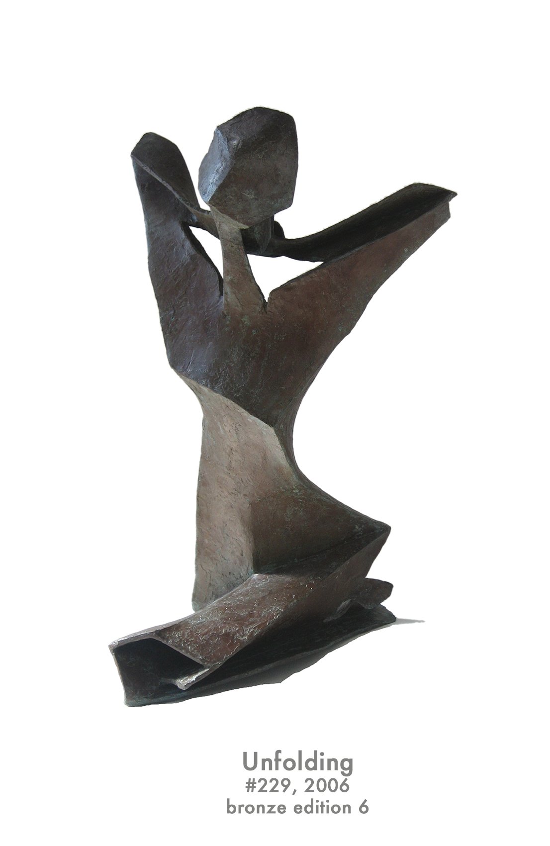 Unfolding, 2006, bronze, #229