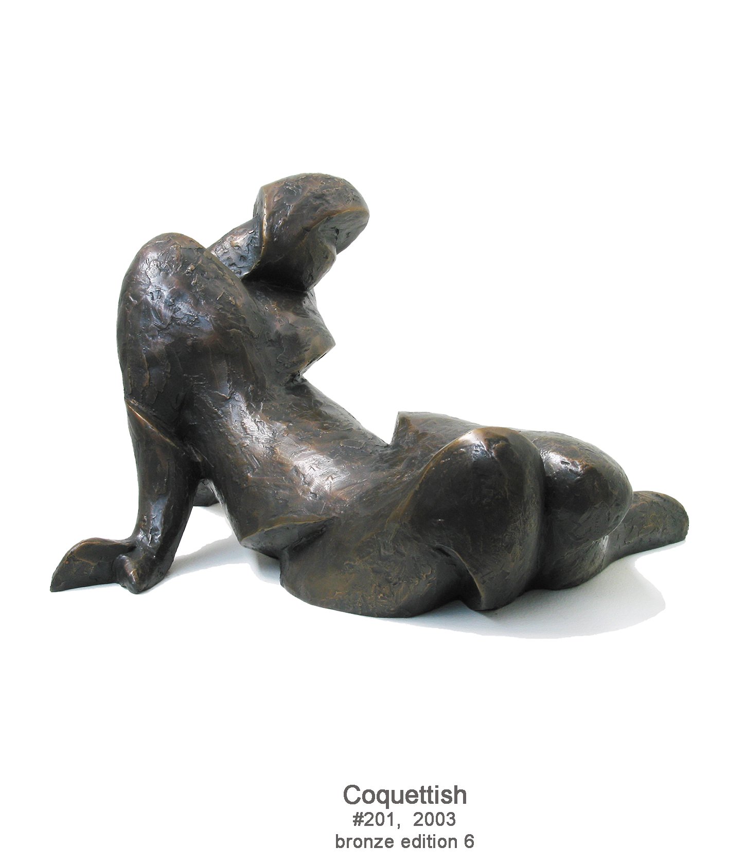 Coquettish, 2003, bronze, #201