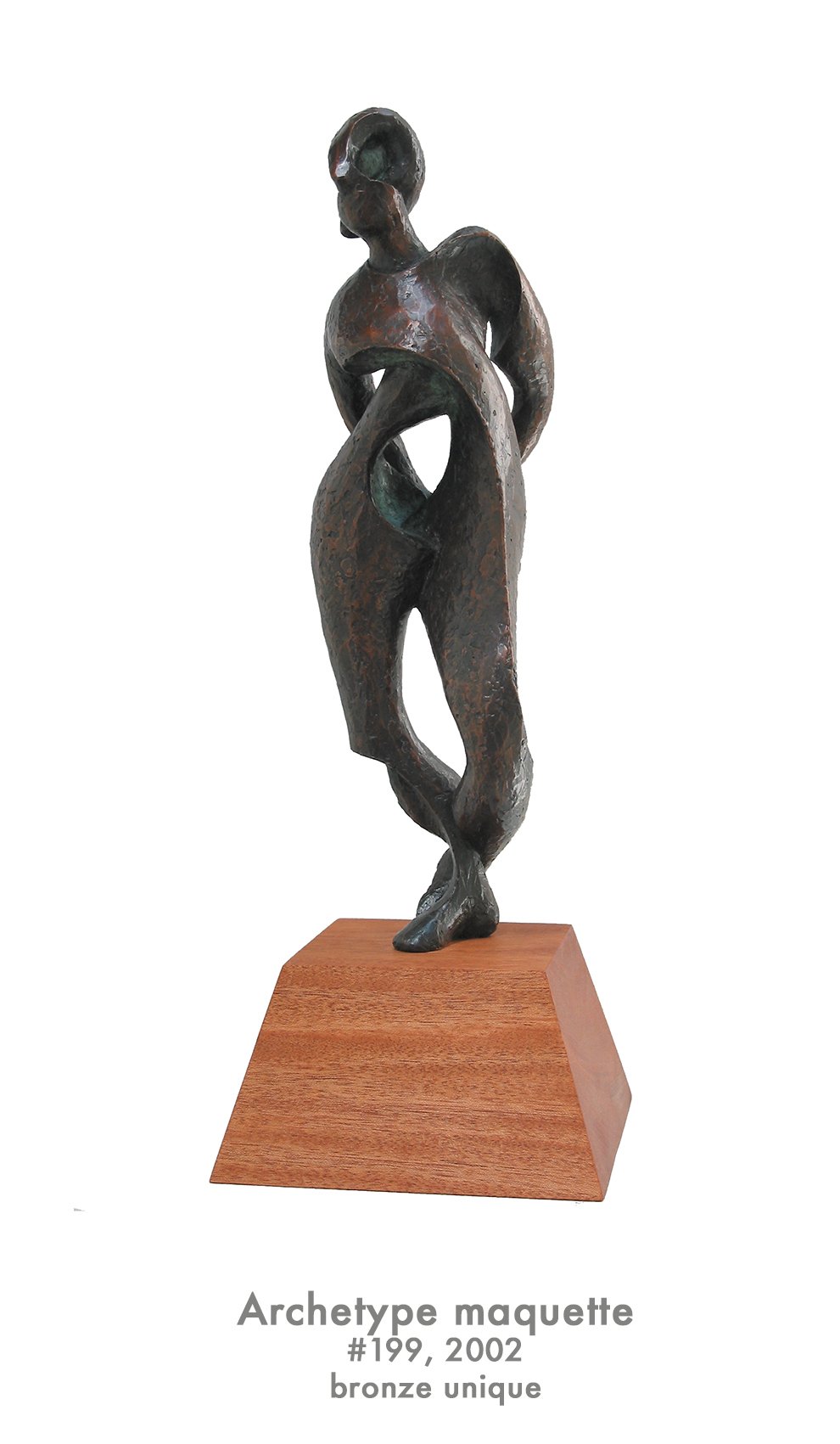 Archetype maquette, 2002, bronze, #199