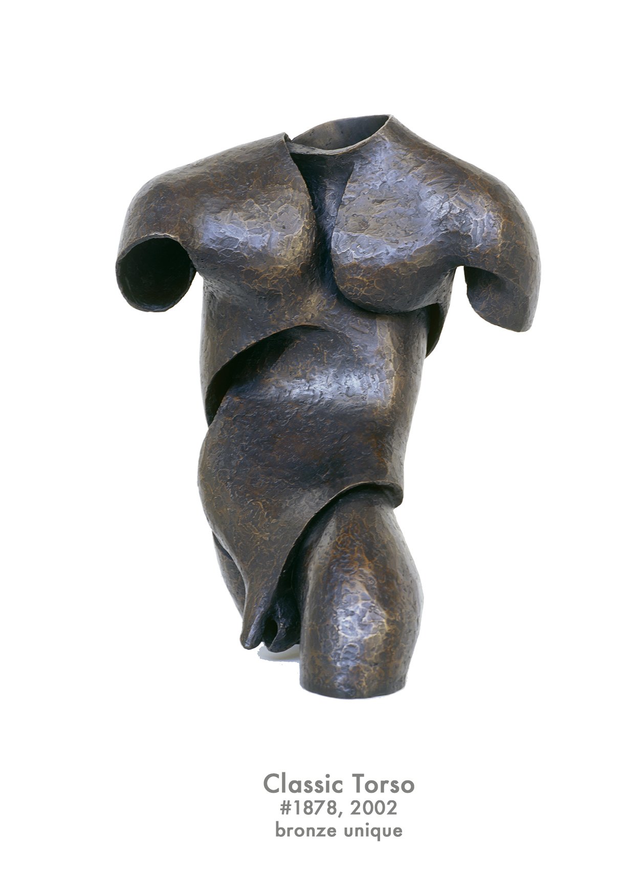 Classic torso, 2022, bronze, #188