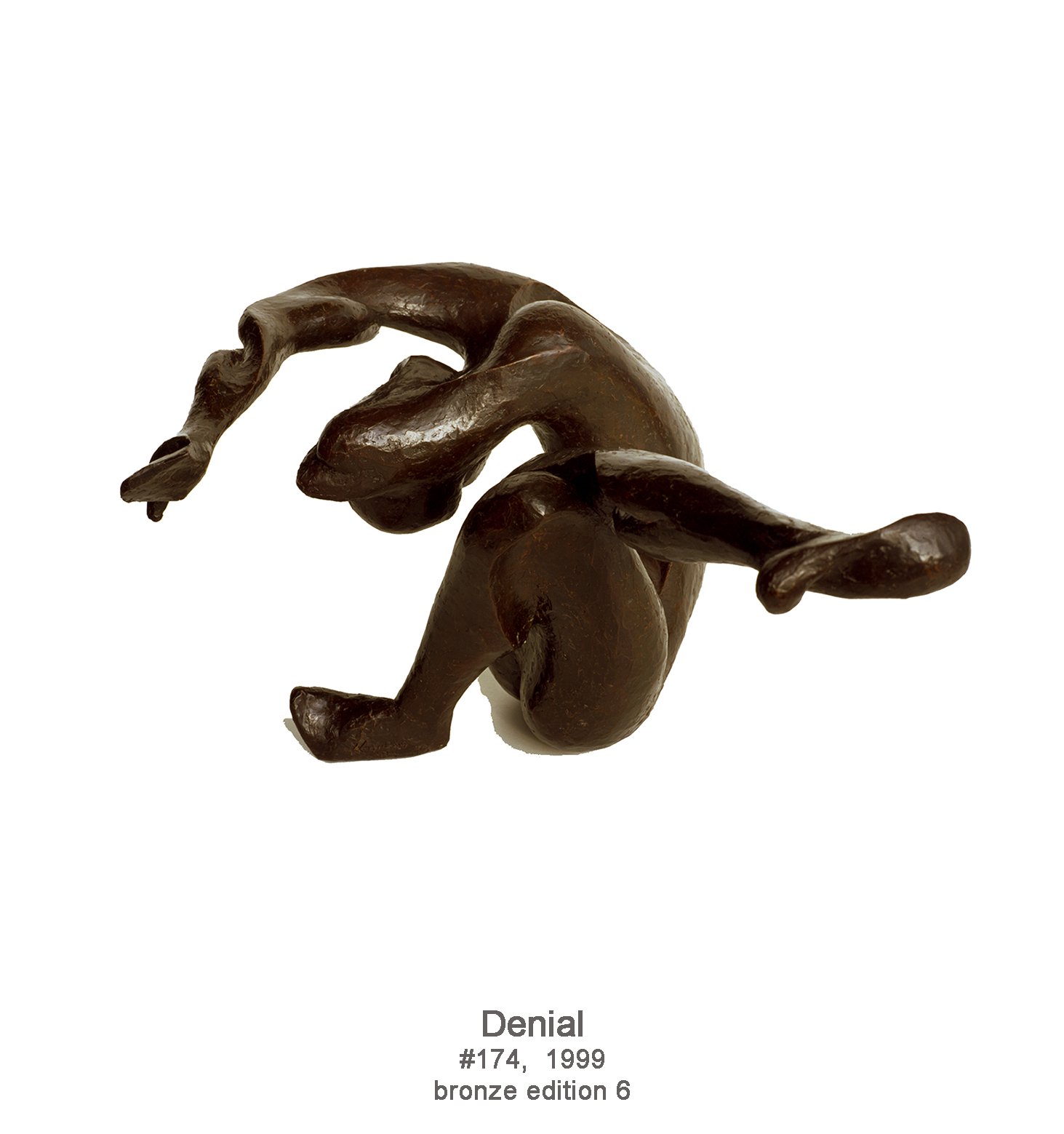 Denial, 1999, bronze, #174