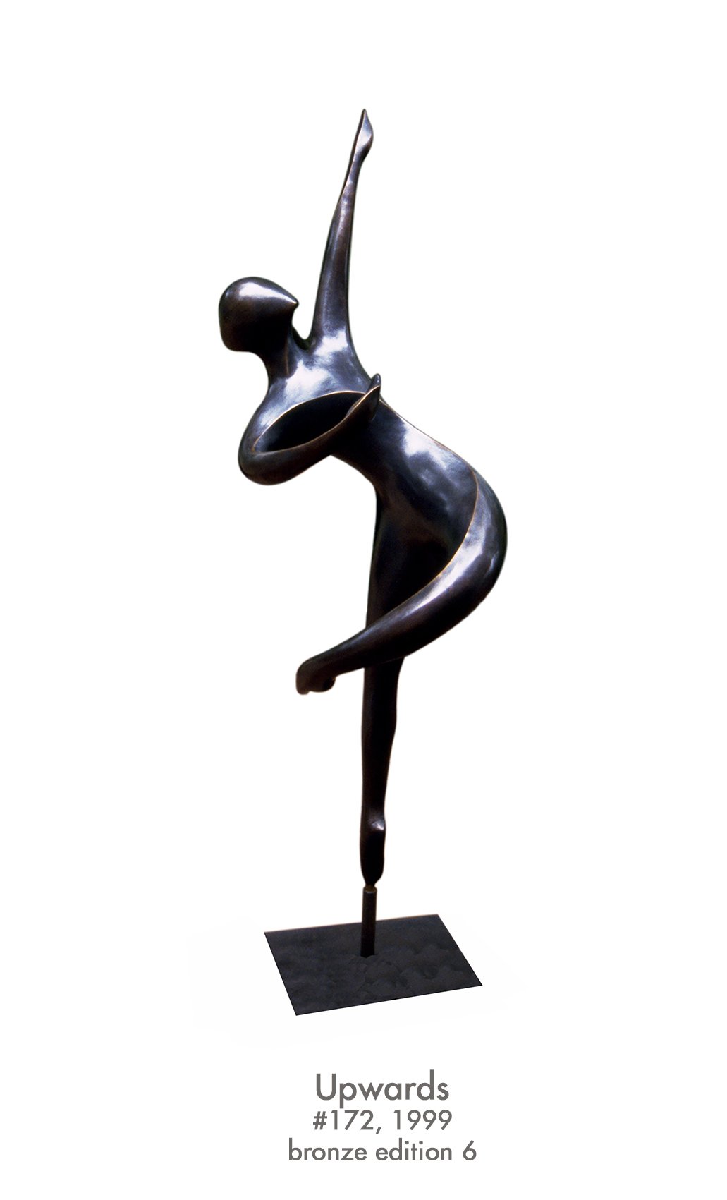 Upwards, 1999, bronze, #172