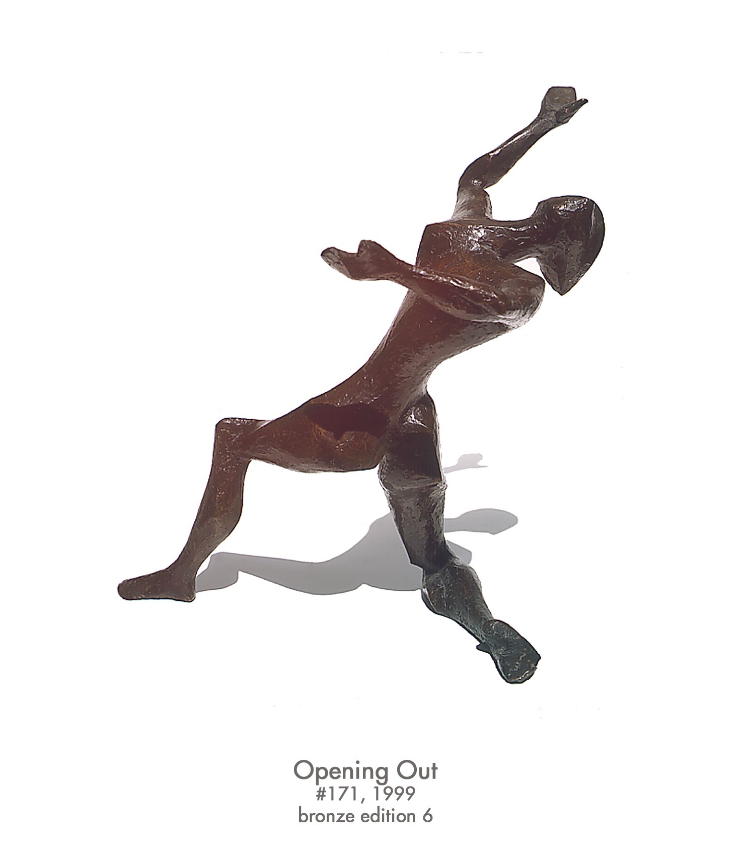 Opening Out, 1999, bronze, #171