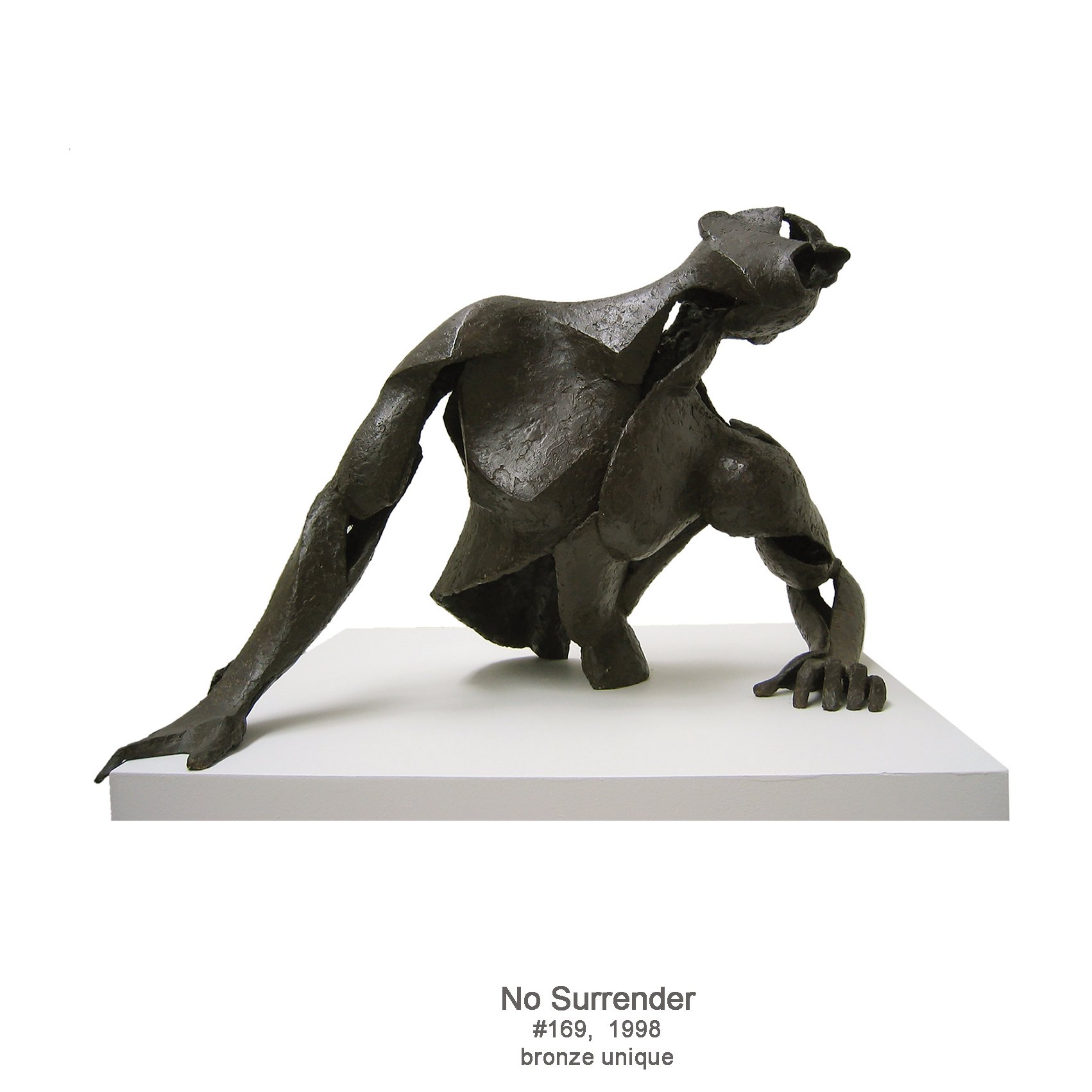 No Surrender, 1998, bronze, #169