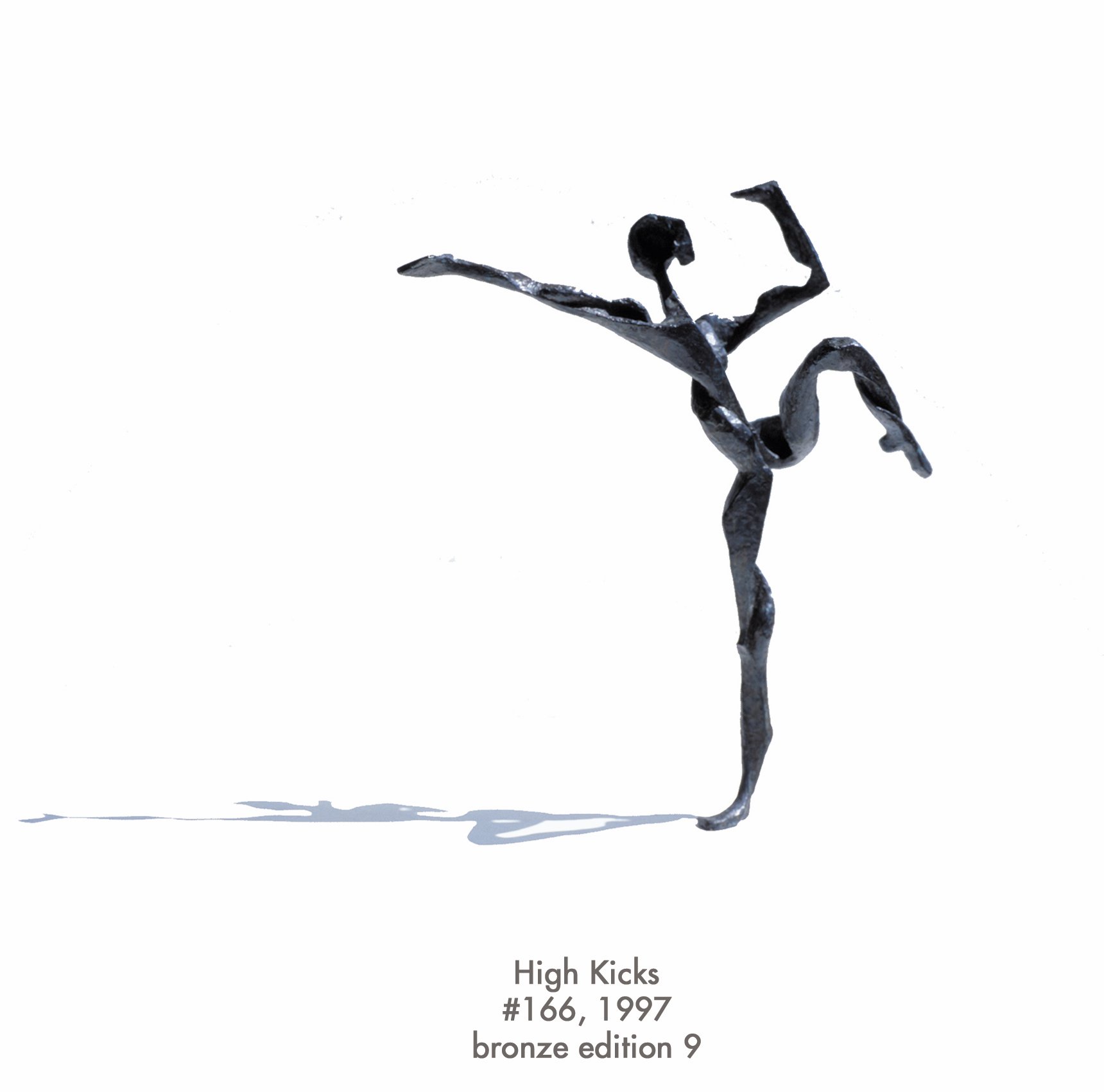 High Kicks, 1997, bronze, #166